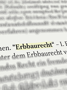 Das Erbbaurecht